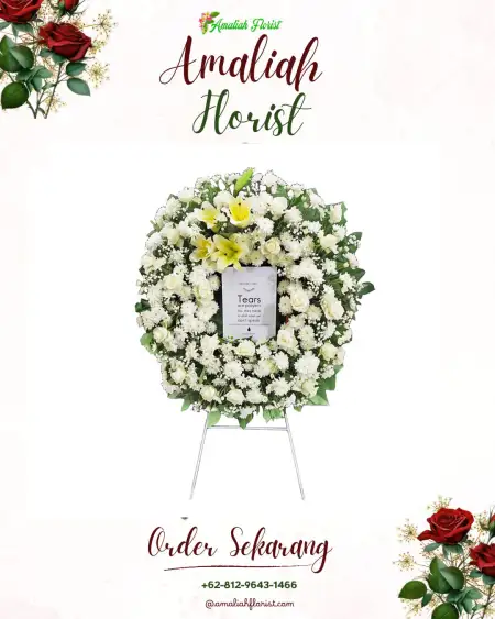 Krans Bunga Duka Kadilangu